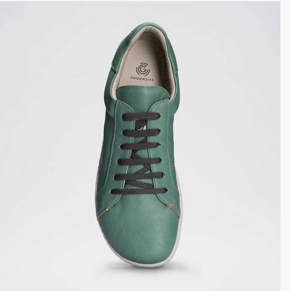 Groundies Sydney Vegan Leather Barefoot Sneakers - EU 38 / US 7.5